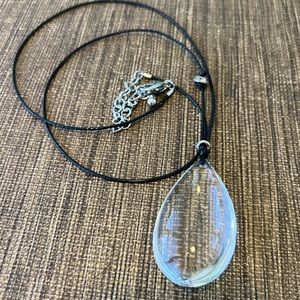 Chico’s Crystal Pendant Necklace.